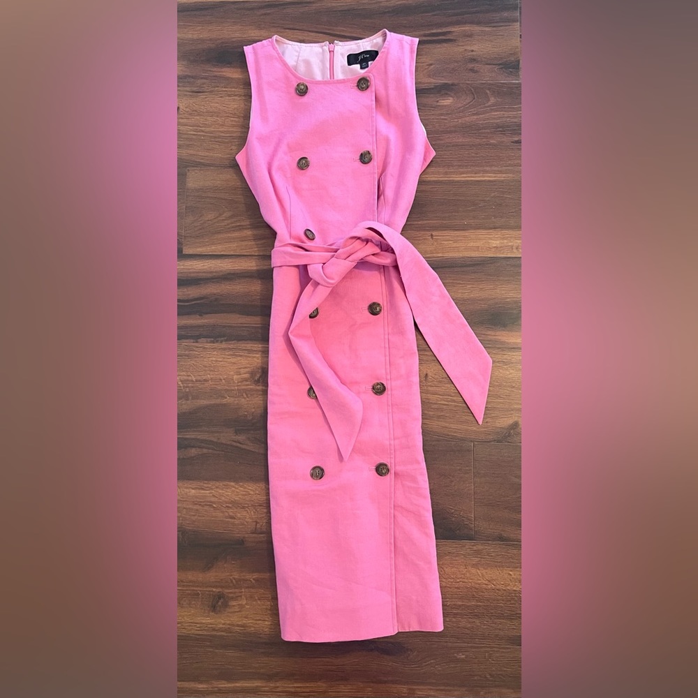 J Crew Belted Dress